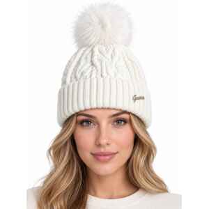 GUESS BEANIE CREAM
