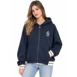 GUESS NAVY ZIP UP