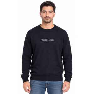 TOMMY JEANS WOOL SWEATER BLACK