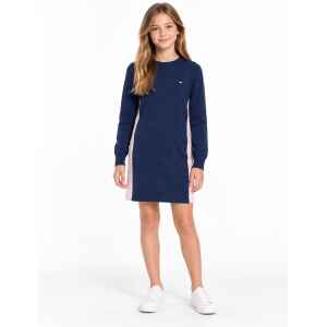 TH NAVY DRESS PINK LINE