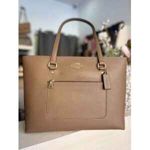 COACH STATION TOTE DARK STONE
