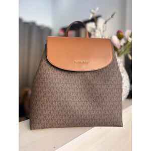 MK MAYA MD FLAP BACKPACK BROWN
