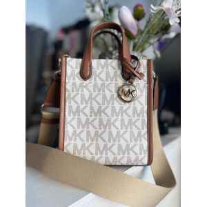 MK GIGI XS TOTE CROSSBODY VANILLA/LUGAGGE