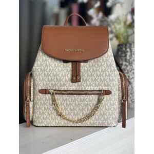 MK MD CHAIN BACKPACK VANILLA