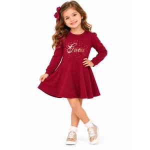 GUESS DRESS BURGUNDY