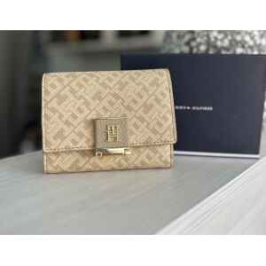 TH HER MEDIUM FLAP PURSE BEIGE